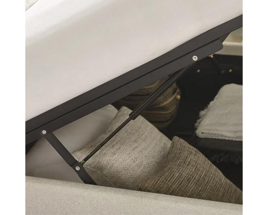 Maddock Ottoman Storage King Bed - Beige