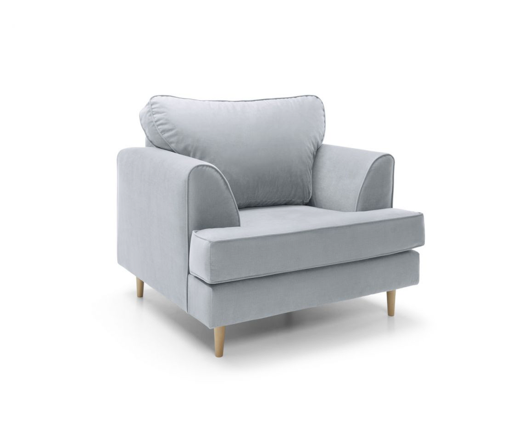 Hollie Armchair - Light Grey