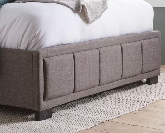 Harrison Double Bed - Grey