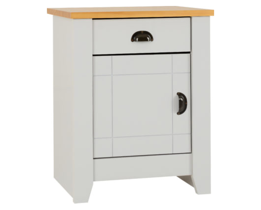 Lucas 1 Drawer 1 Door Bedside Cabinet