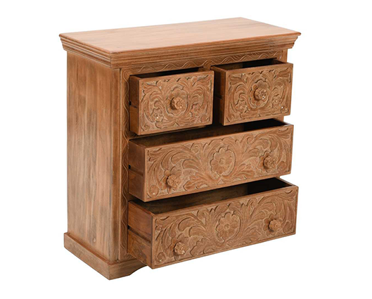 Athena Mango Wood Chest of Drawers