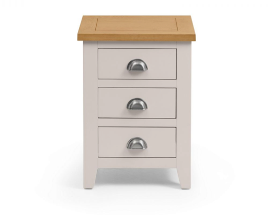 Vincent 3 Drawer Bedside