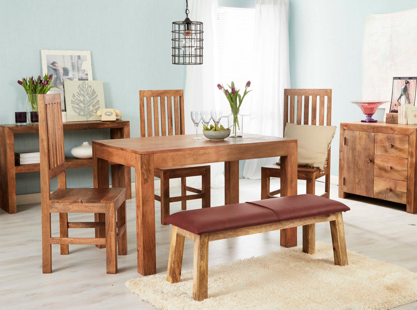 Sapeli Light Bench