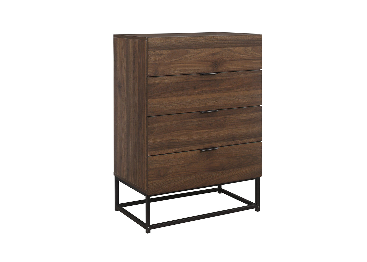 Hermione 4 Drawer Chest - Walnut