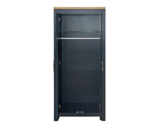 Harper 2 Door Wardrobe - Navy