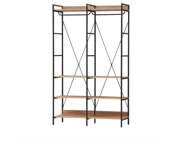 Cohen Open Wardrobe- Riveria Oak