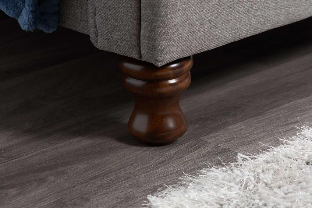 Castello Double Bed - Grey