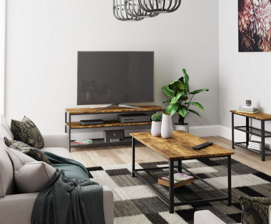 Beau Tall Coffee Table- Dark Oak