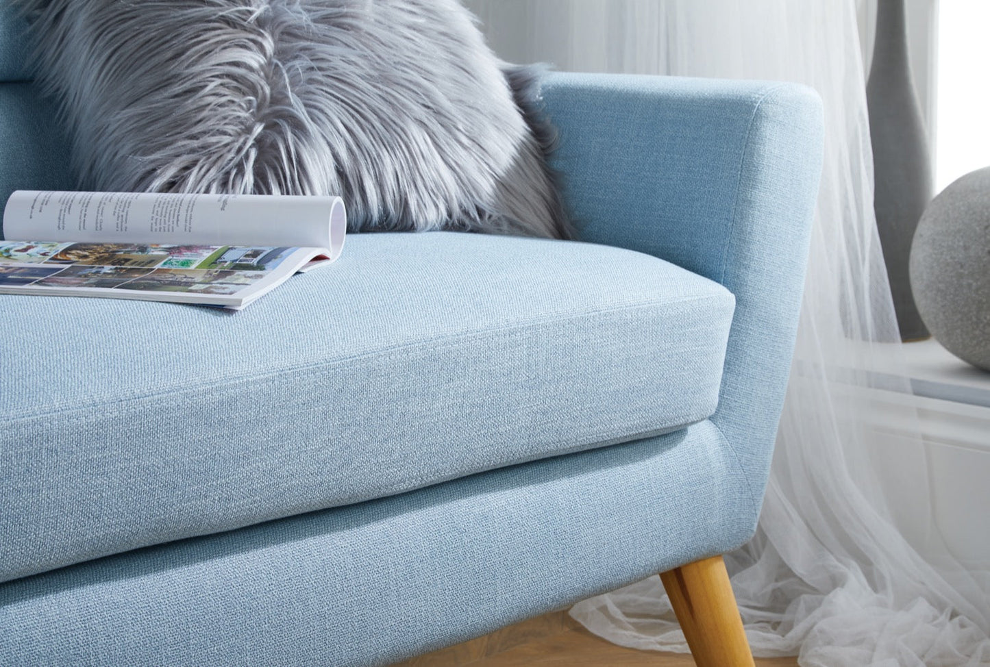 Landon Large Sofa - Duck Egg Blue