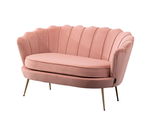 Adella 2 Seater Sofa - Coral