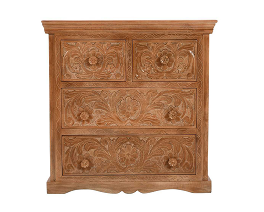 Athena Mango Wood Chest of Drawers