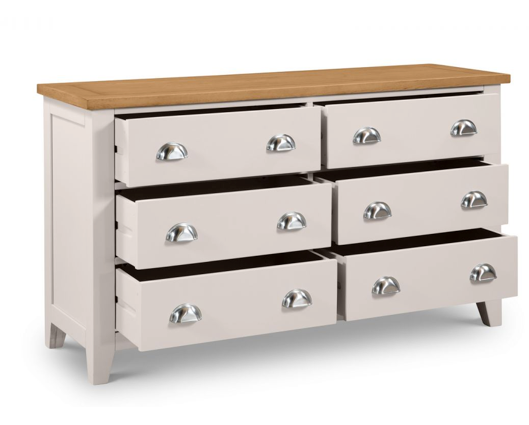 Vincent 6 Drawer Wide Chest