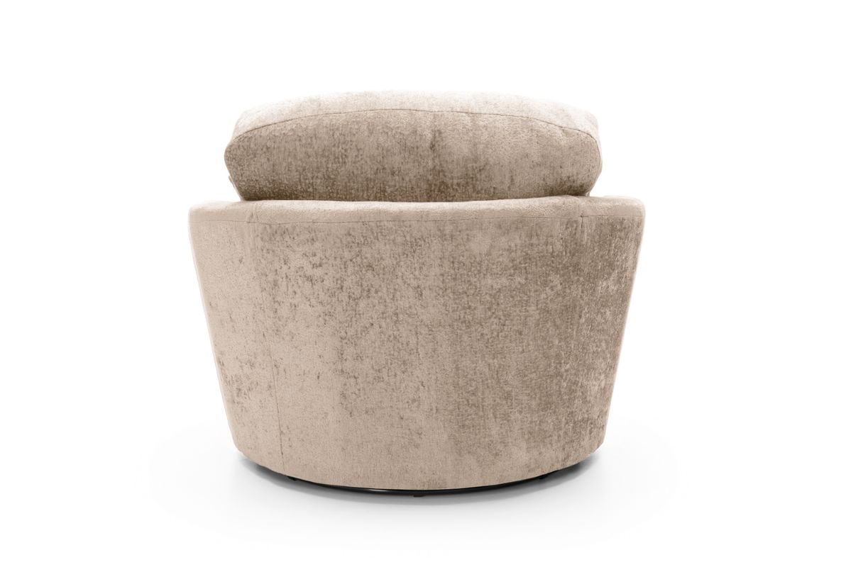 Heidi Swivel Chair - Cream
