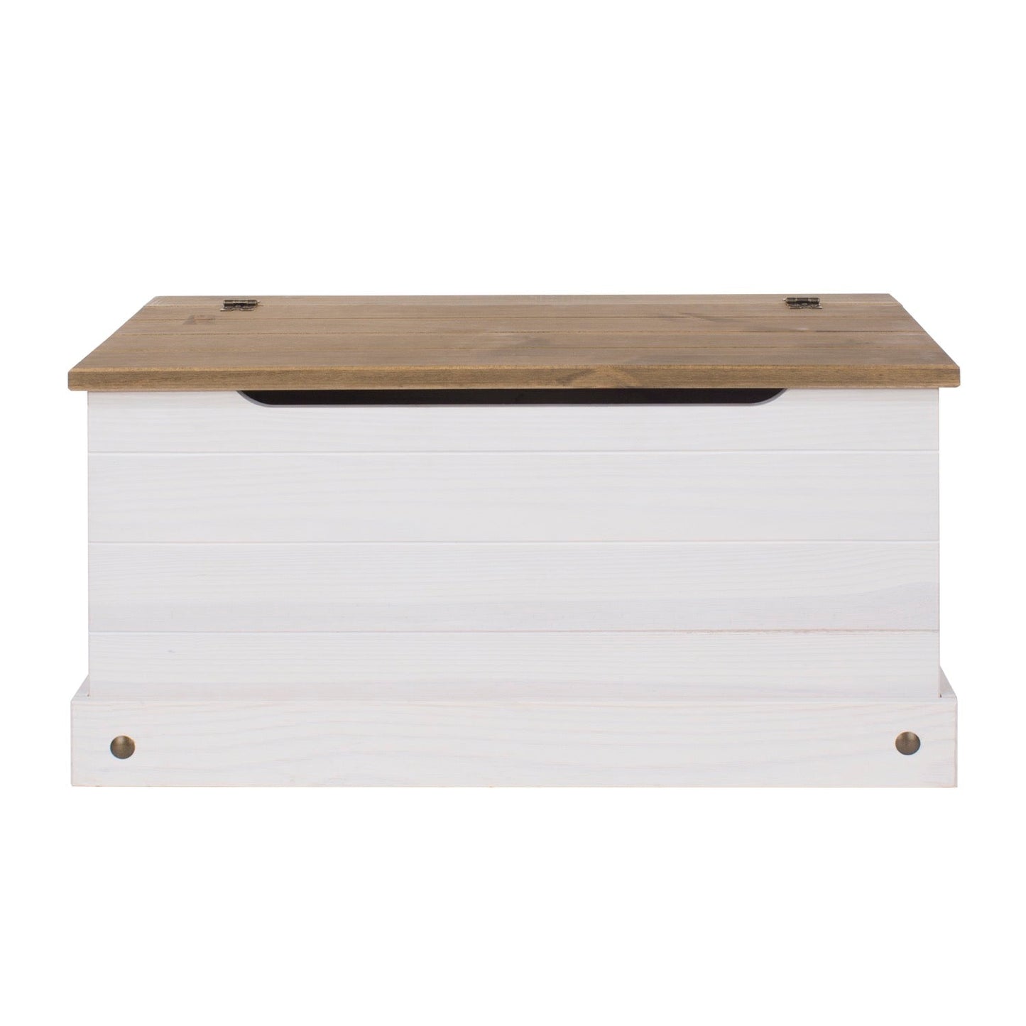Corona White Storage Trunk