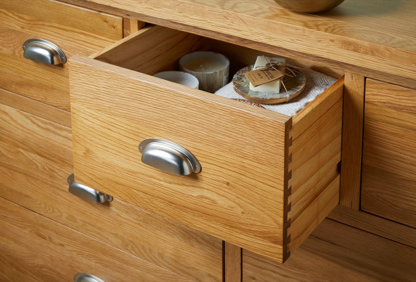 Winona 4 + 3 Chest - Oak