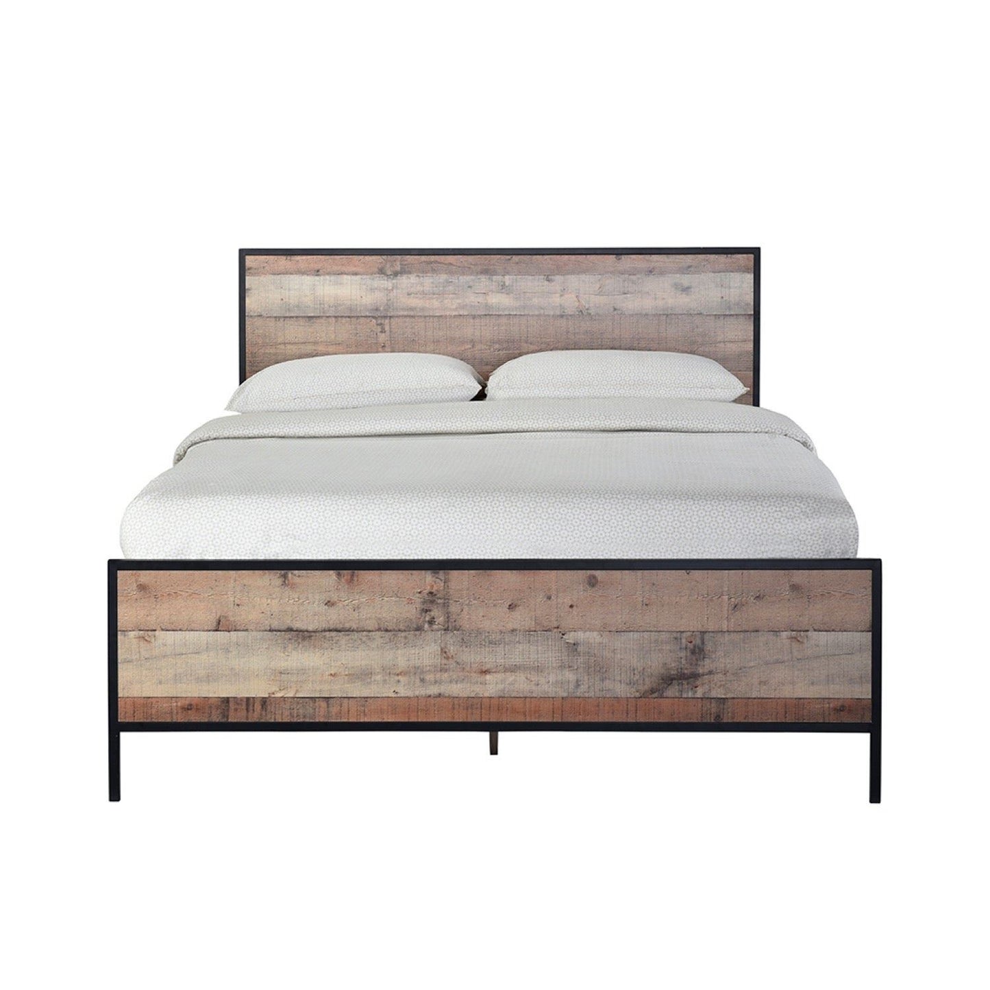 Hoxton Double Bed - Oak Effect