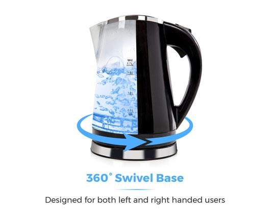Tower 2200W 1.7 Litre LED Colour Changing Kettle