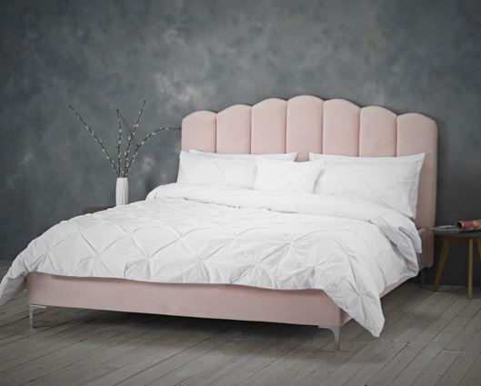 Willow Double Bed - Pink