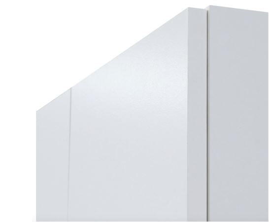 Easton 2 Door Wardrobe- White