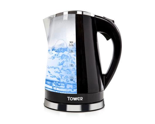 Tower 2200W 1.7 Litre LED Colour Changing Kettle