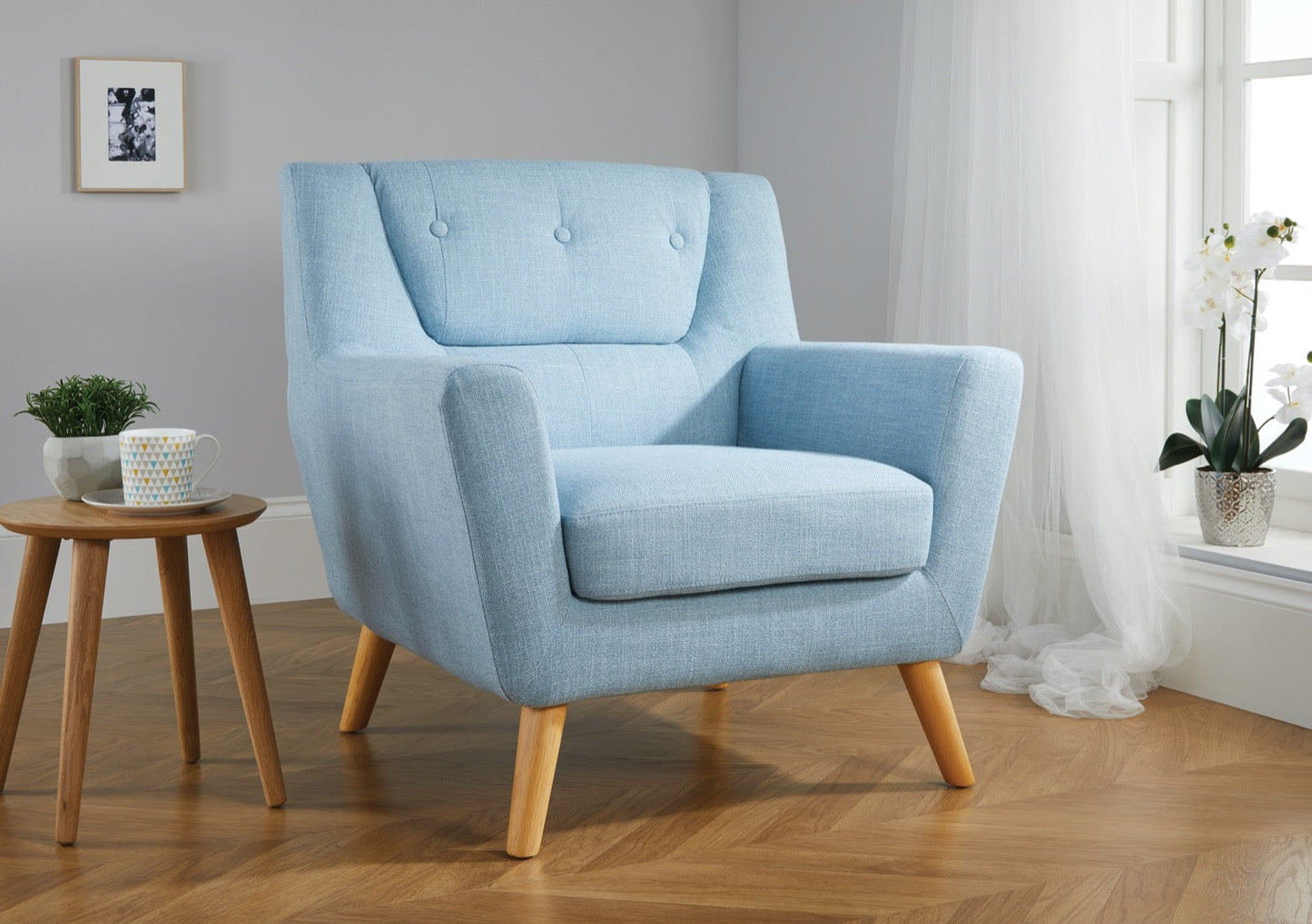 Landon Chair - Duck Egg Blue