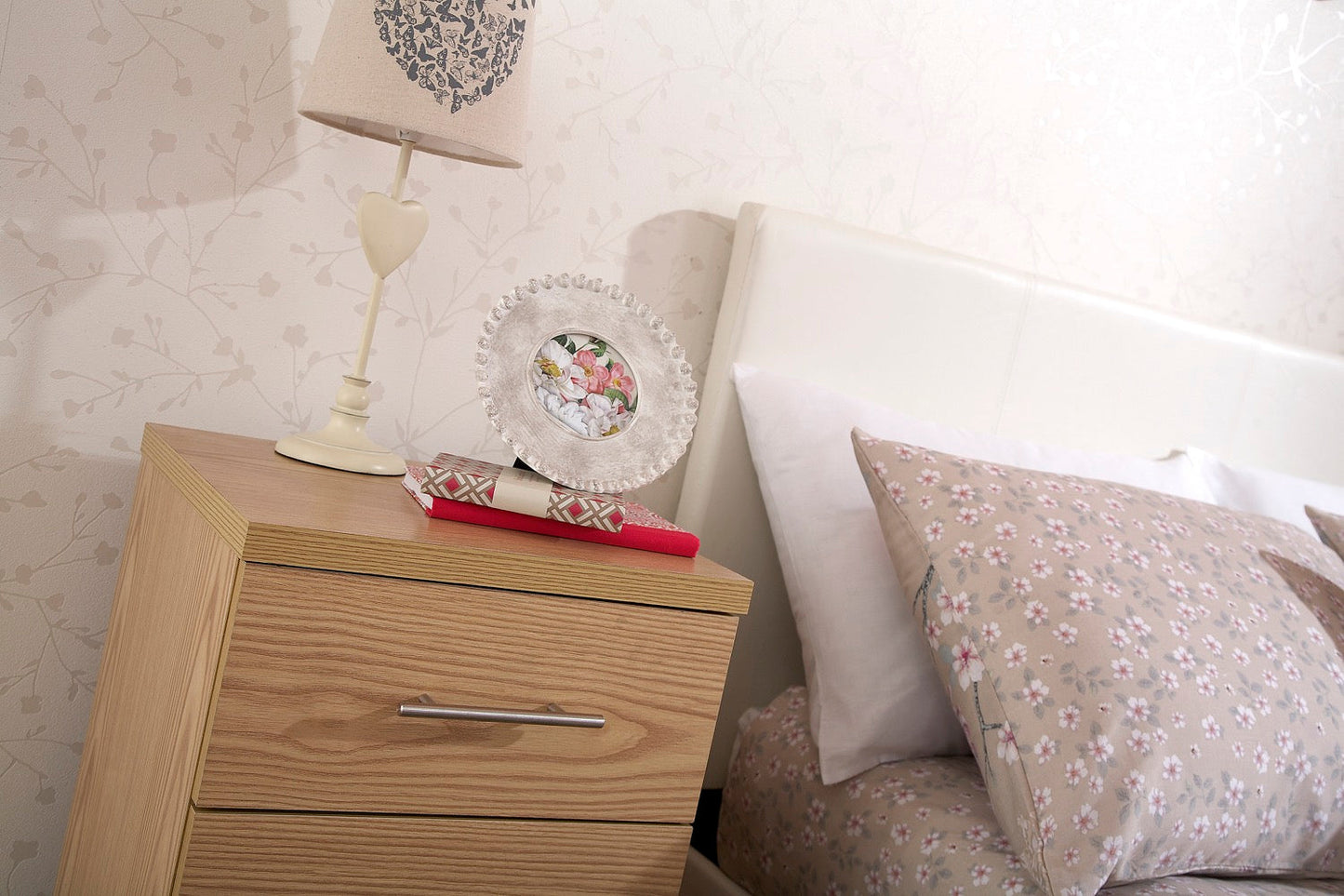 Simple King Bed in a Box-White