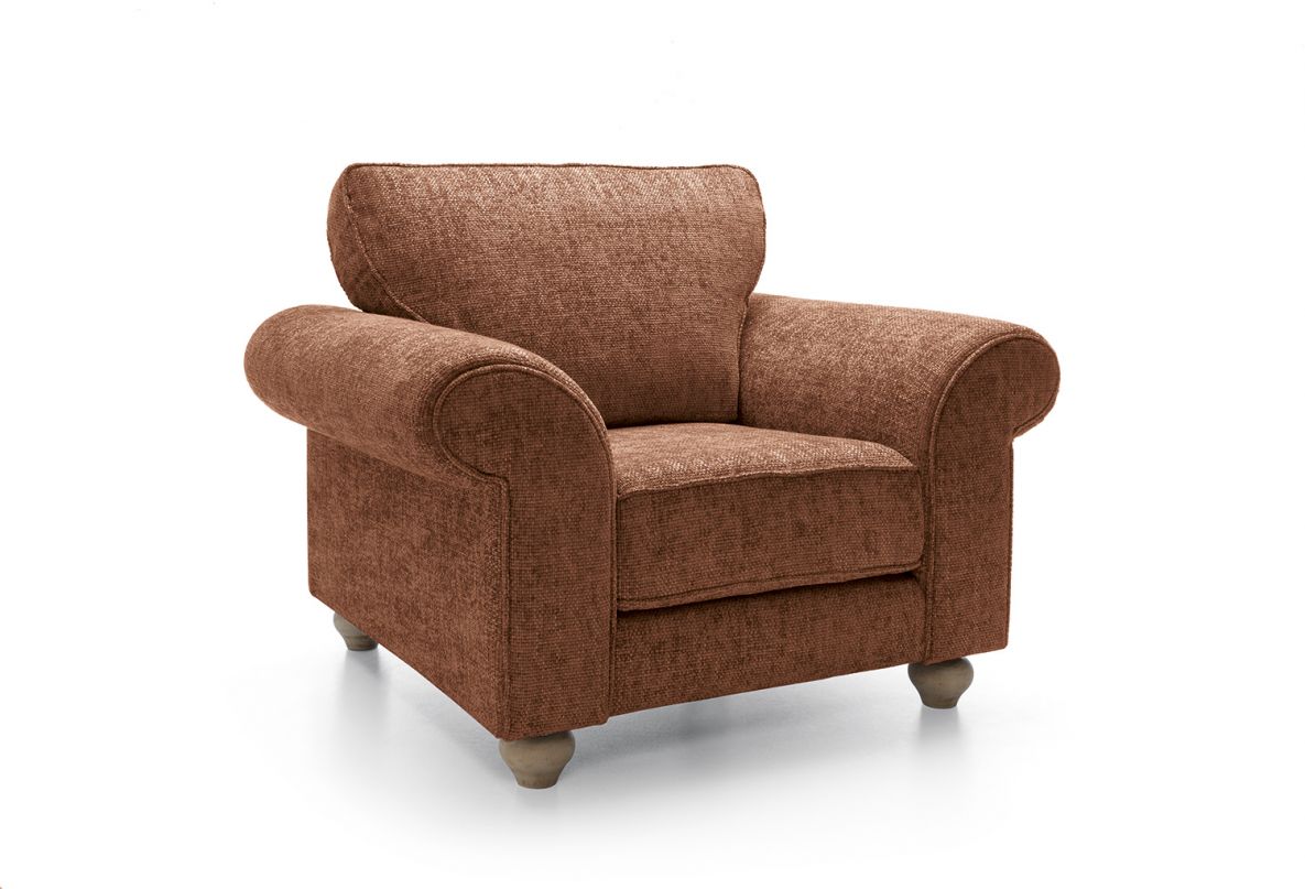 Iris Armchair - Burnt Orange