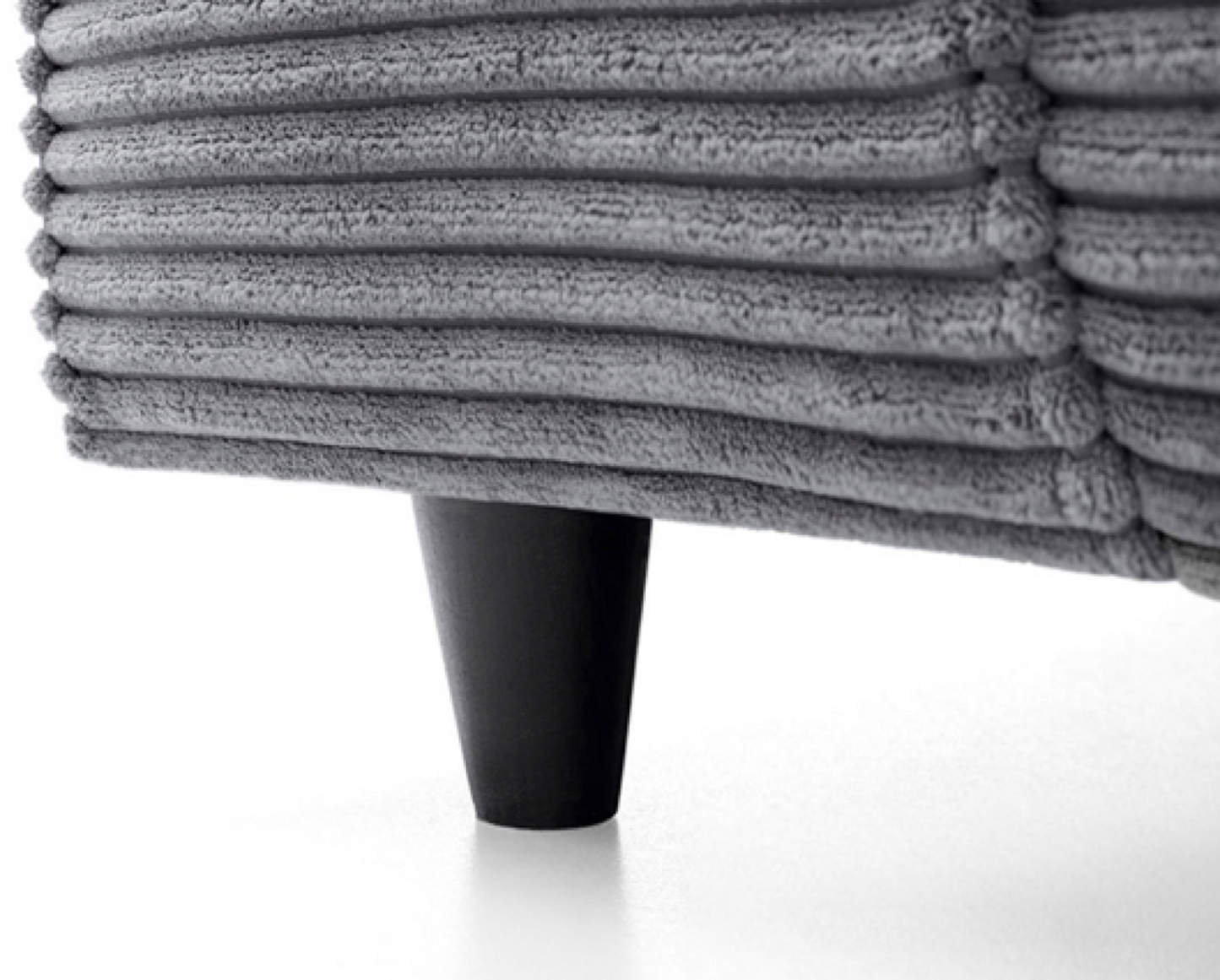 Tyler Right Hand Facing Corner Sofa - Grey