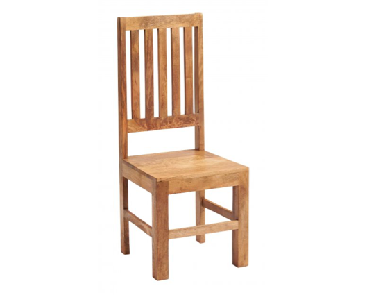 Sapeli Light Slat Back Chair