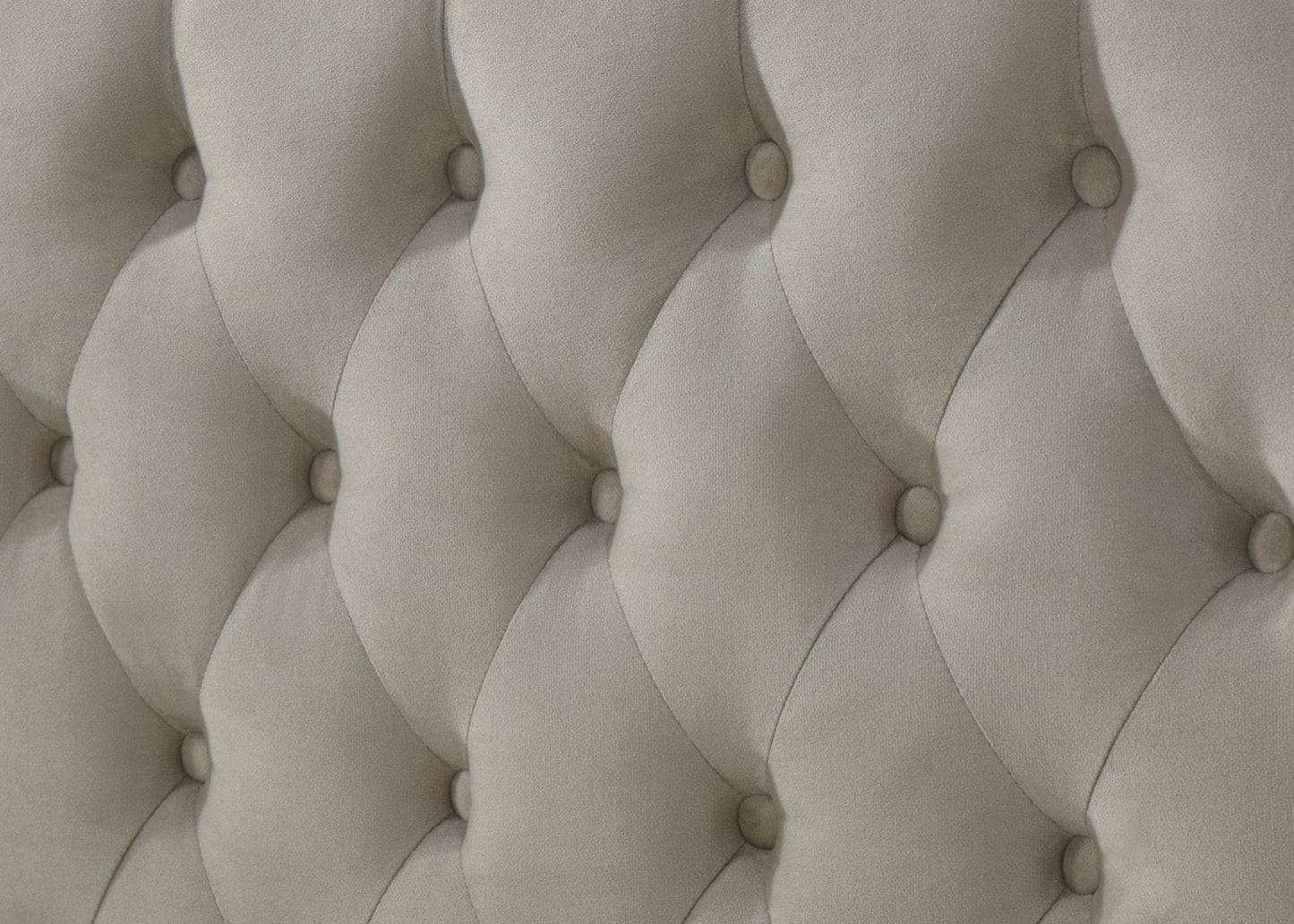 Callan King Bed - Cream