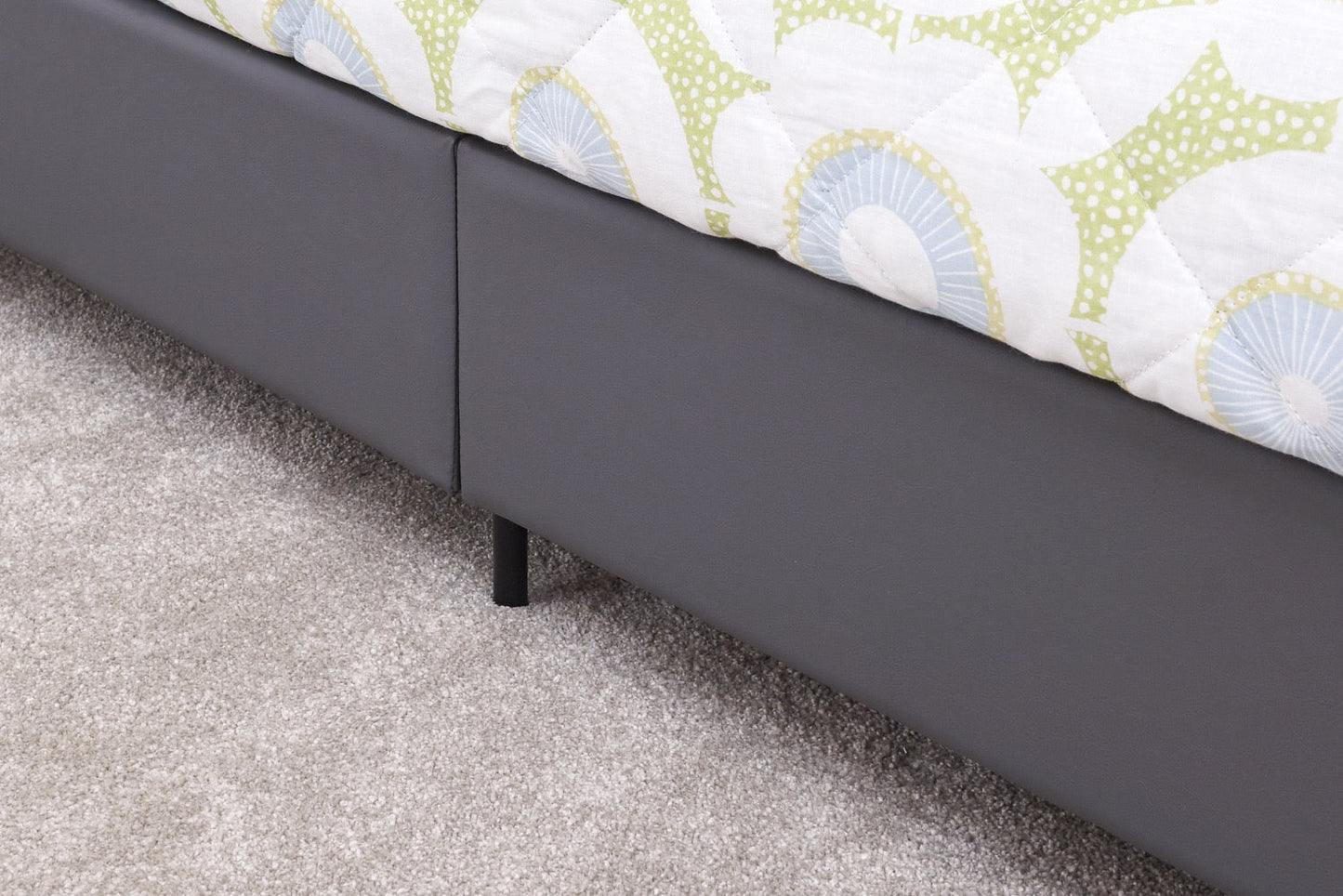 Simple King Bed in a Box-Grey