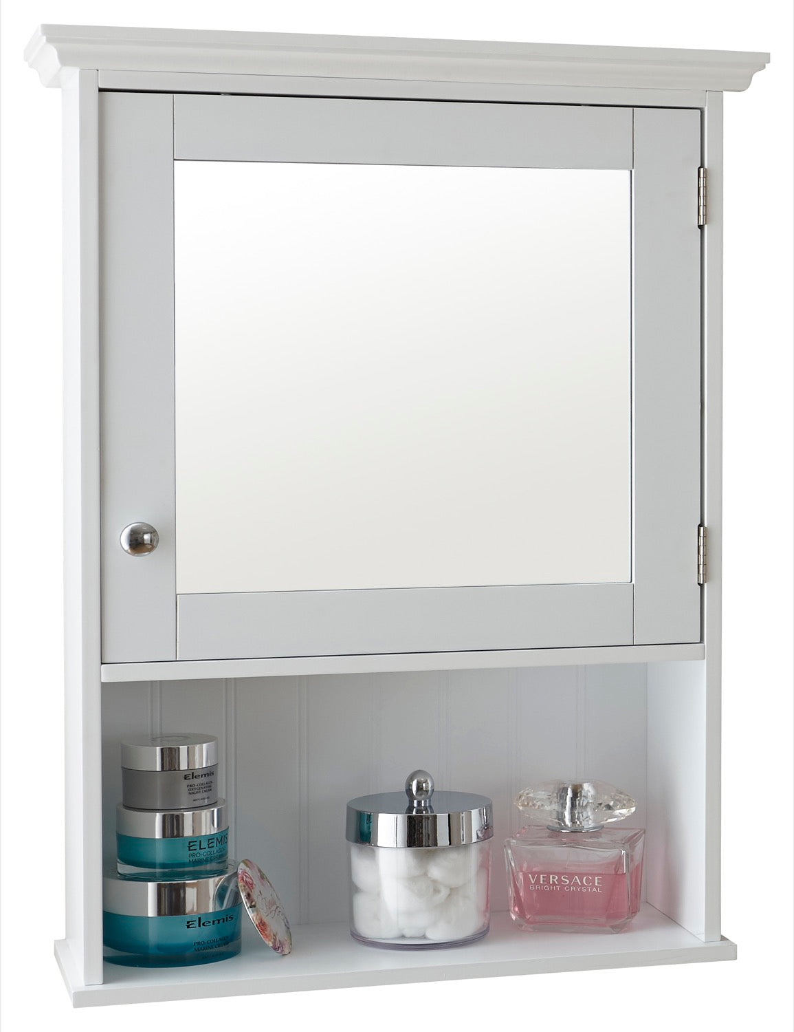 Classic White Mirrored Cabinet