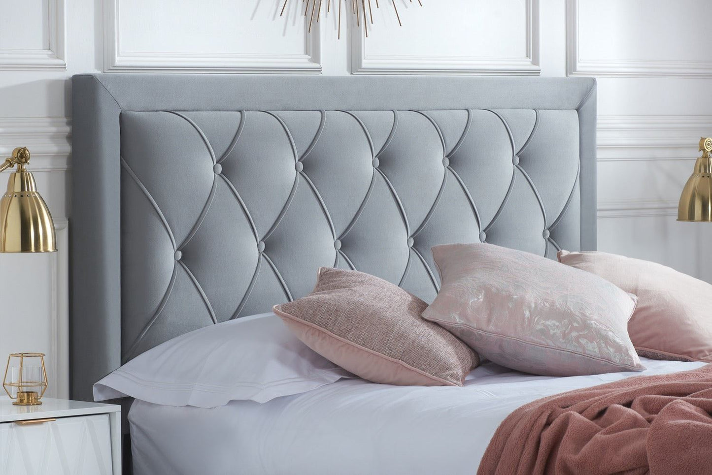 Woodbury Super King Bed - Grey