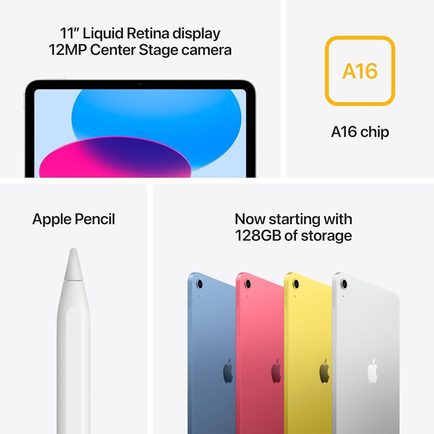 11-inch iPad (11th generation) Wi-Fi 128GB - Silver