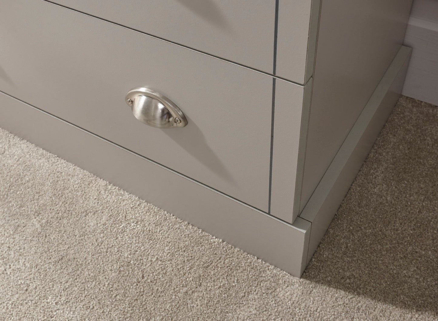 Kinsley 2+3 Drawer Chest-Grey
