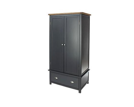 Darragh 2 Door, 1 Drawer Wardrobe