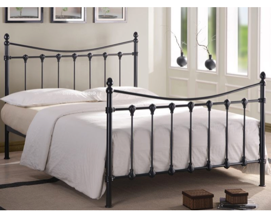 Faithe King Bed Frame-Black