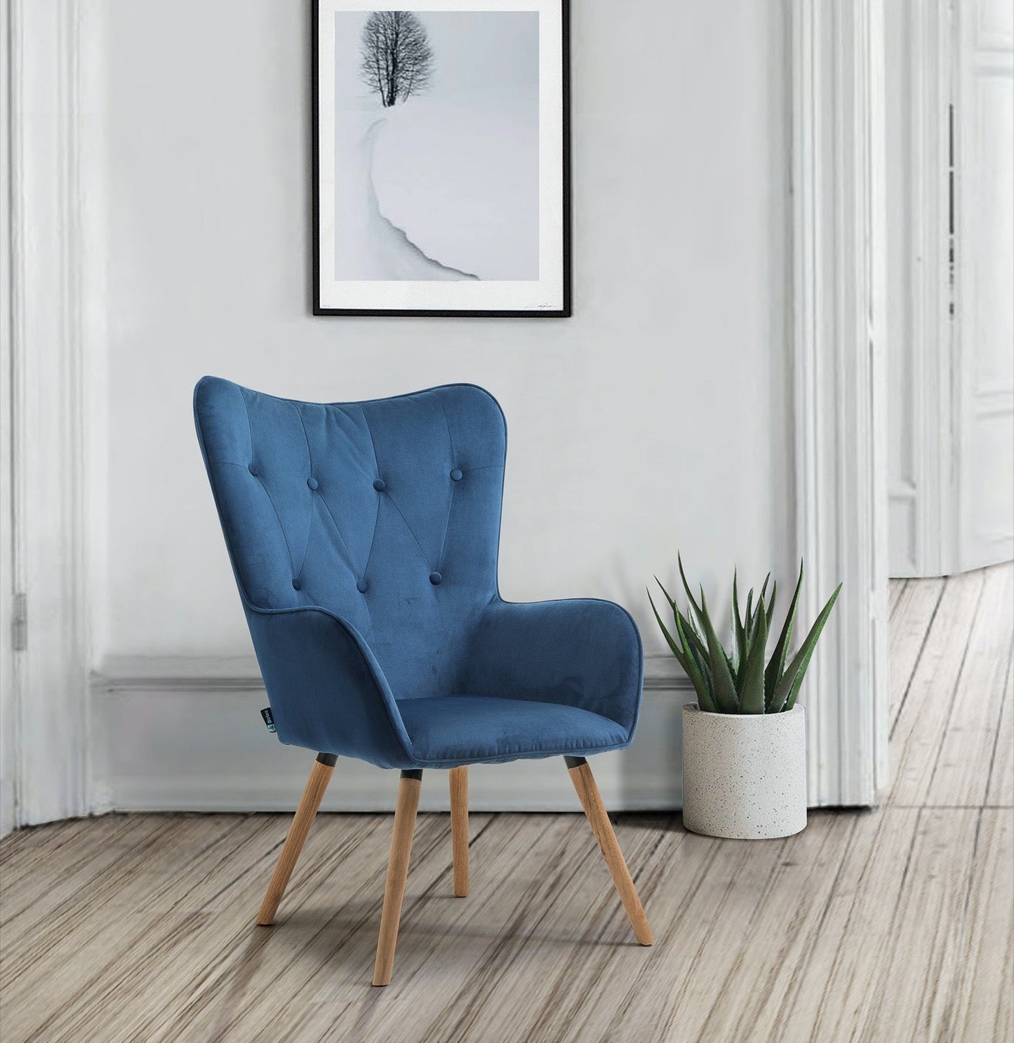 Wali Chair - Midnight Blue