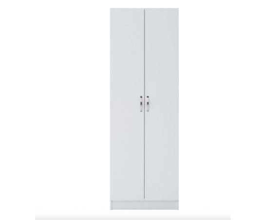 Easton 2 Door Wardrobe- White