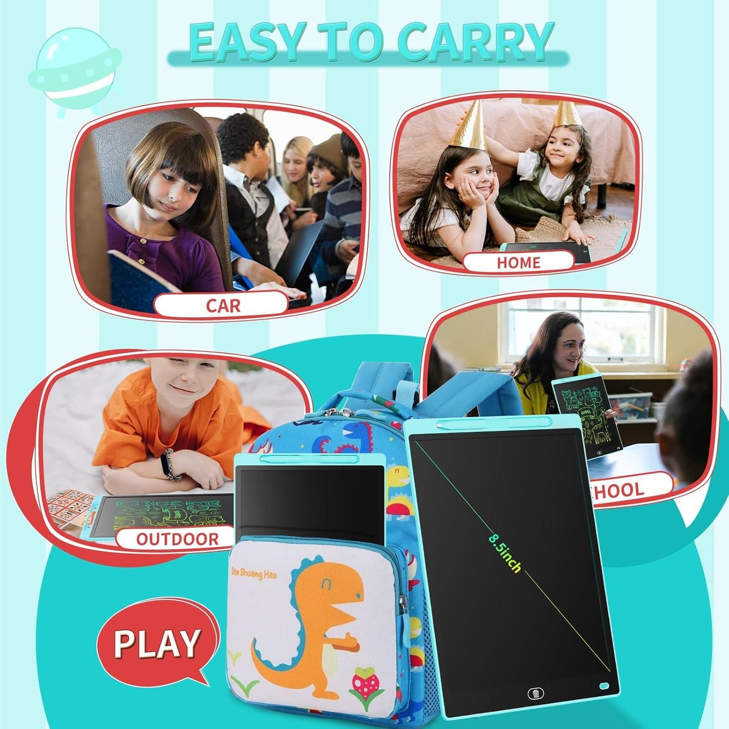 LCD Drawing Tablet for Kids - Duo Pack
