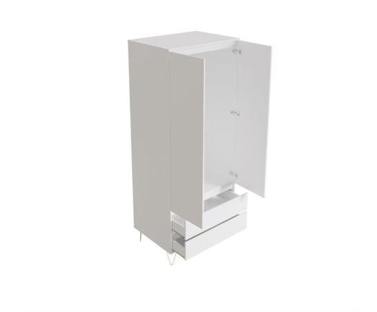 Maeve 2 Door 2 Drawer Wardrobe- White
