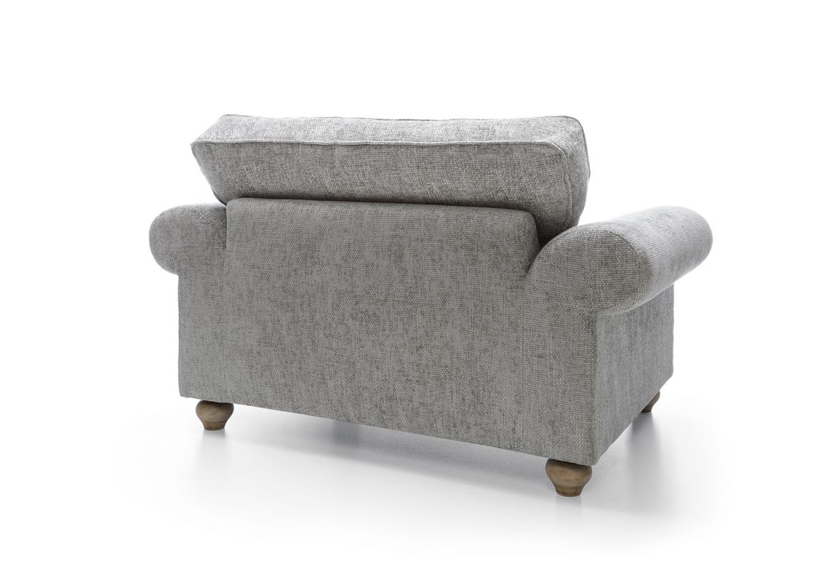 Iris Love Seat - Ash Grey