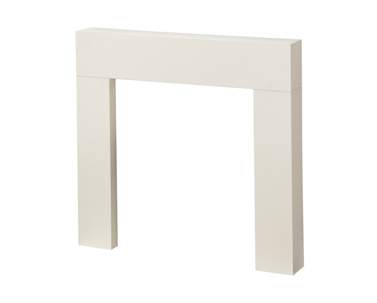 Madison Mantelpiece in Pure White, 46 Inch