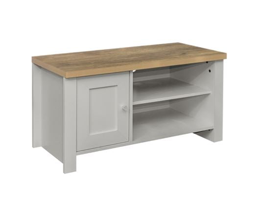 Highgate Small TV Unit - Grey