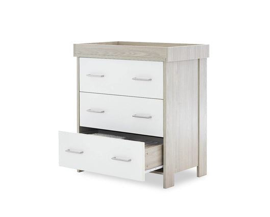 Nina Changing Unit - Grey Wash & White