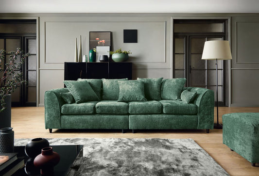 Heidi 4 Seater Sofa - Rifle Green