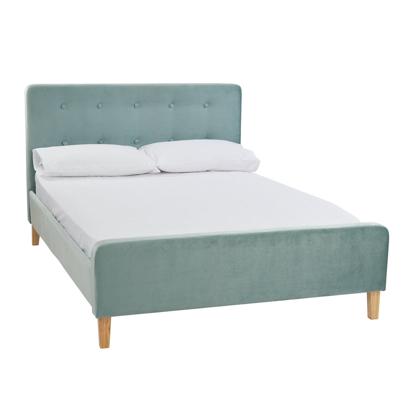Pierre Double Bed - Aqua