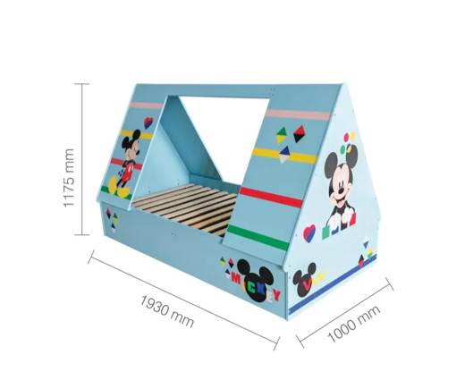 Mickey Mouse Tent Bed- Single