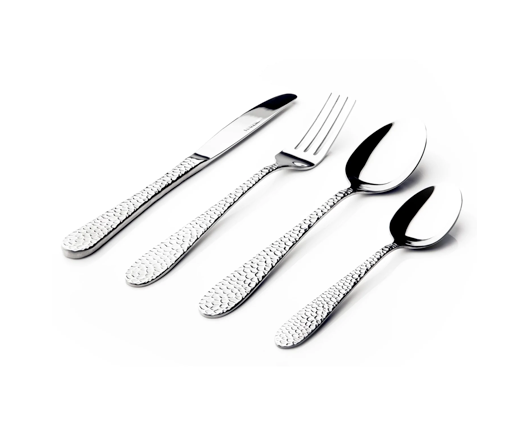 Sabichi 16 Piece Hammered Cutlery Set