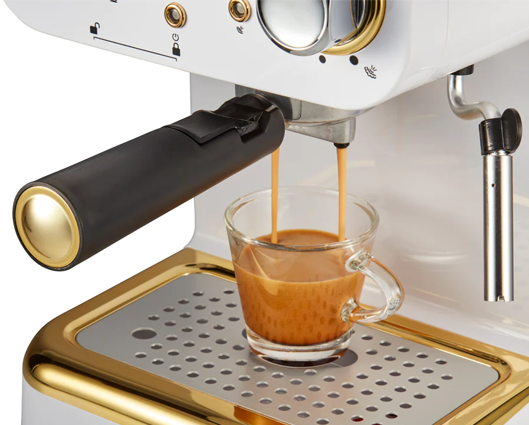 Swan Gatsby Espresso Coffee Machine White